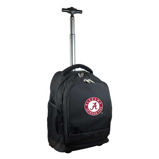 CLALL780-BK: NCAA Alabama Crimson Tide Wheeled Premium Backpack